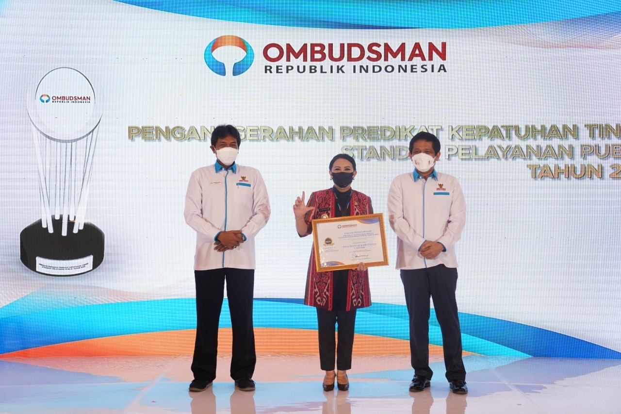 Ombudsman RI Perwakilan Kalimantan Barat, Kabupaten Landak Masuk 5 Besar Kabupaten Se-Indonesia